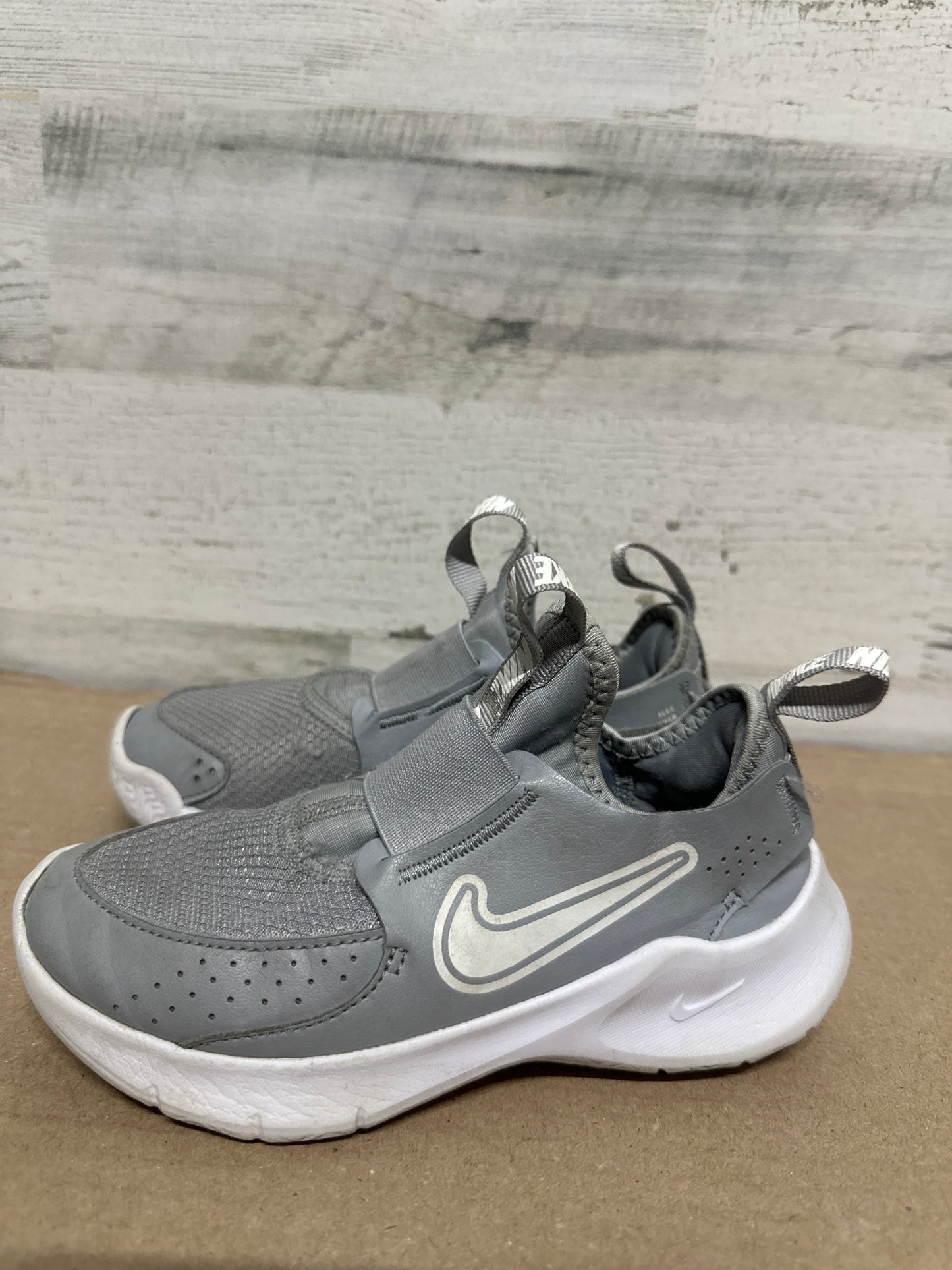 Fit like Size 11.5 (Toddler) Nike Grey Slip On Athletic Shoes - Good Used Condition