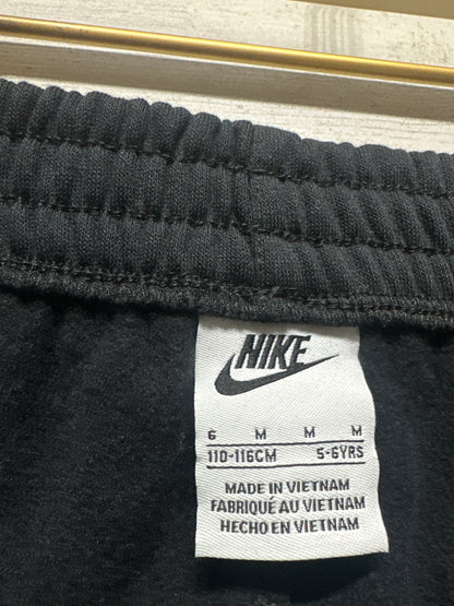 Nike Black Sweatpants Boys Size 6 (Fits 5-6 Years) VGUC