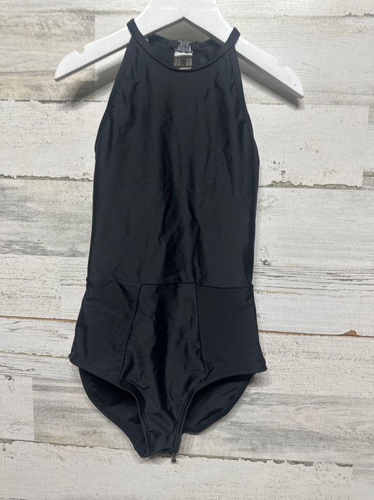 Girls Size 9-10 Move Dance Black Leotard - Very Good Used Condition