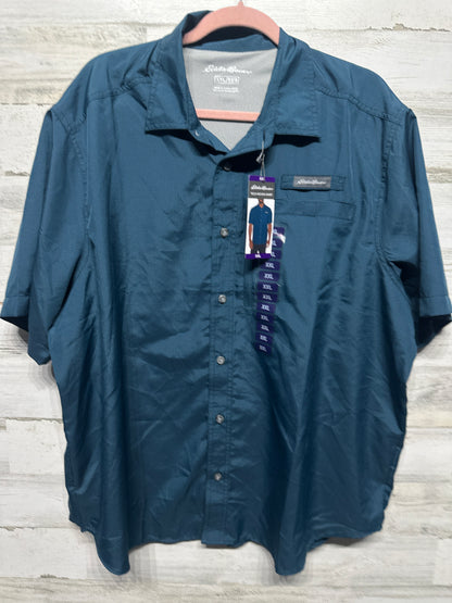 Eddie Bauer Tech Woven Shirt UPF 40 Men’s XXL NWT