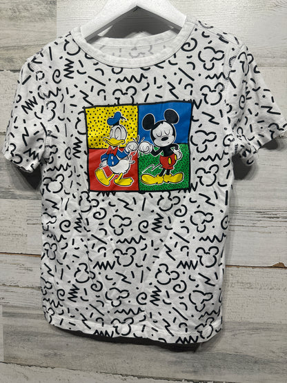 Boys Size 5-6 Small Disney Mickey and Donald T-Shirt - Play Condition**