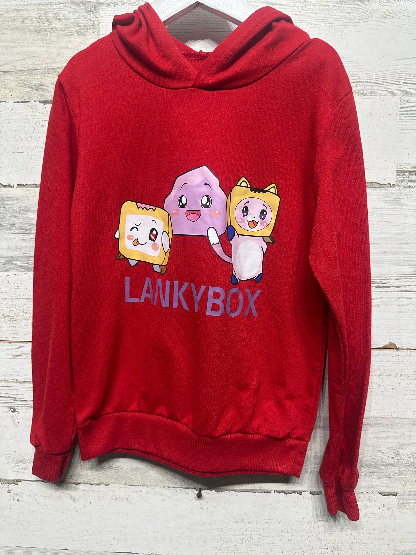 Boys Size 6 Lankybox Hoodie - Good Used Condition