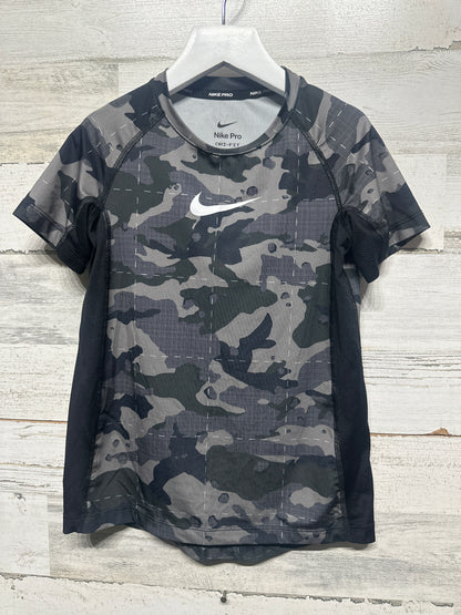Boys Size XS (6-7) NikePro Dri-Fit Camo Shirt - Very Good Used Condition