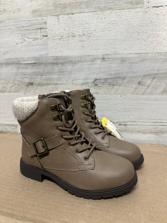 Size 3 (Youth) MIA Kids Tan Zoni Boots - New Without Box