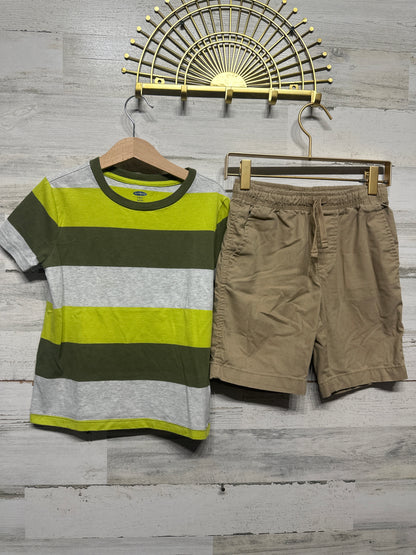 Boys Size 6-7 Old Navy Shirt/Wonder Nation Shorts - Play Condition*