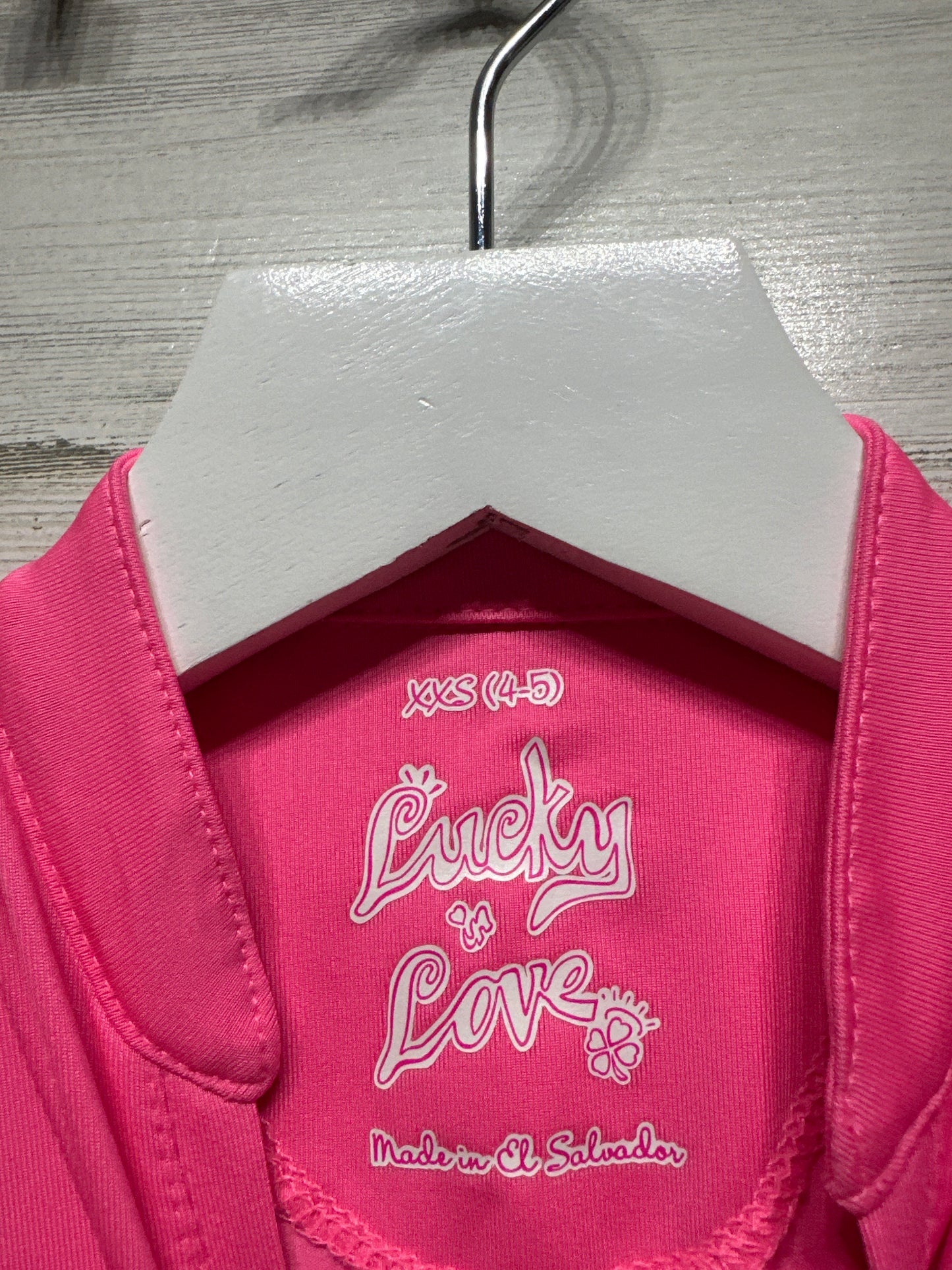 Girls Size 4-5 (XXS) Lucky in Love Active Top - Play Condition*