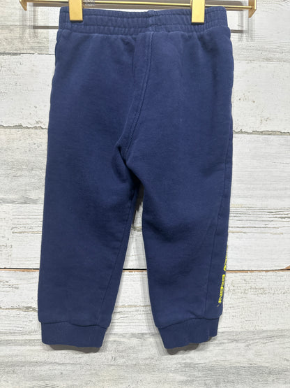 Boys Preowned Size 24m Under Armour Navy Sweatpants  - Play Condition*