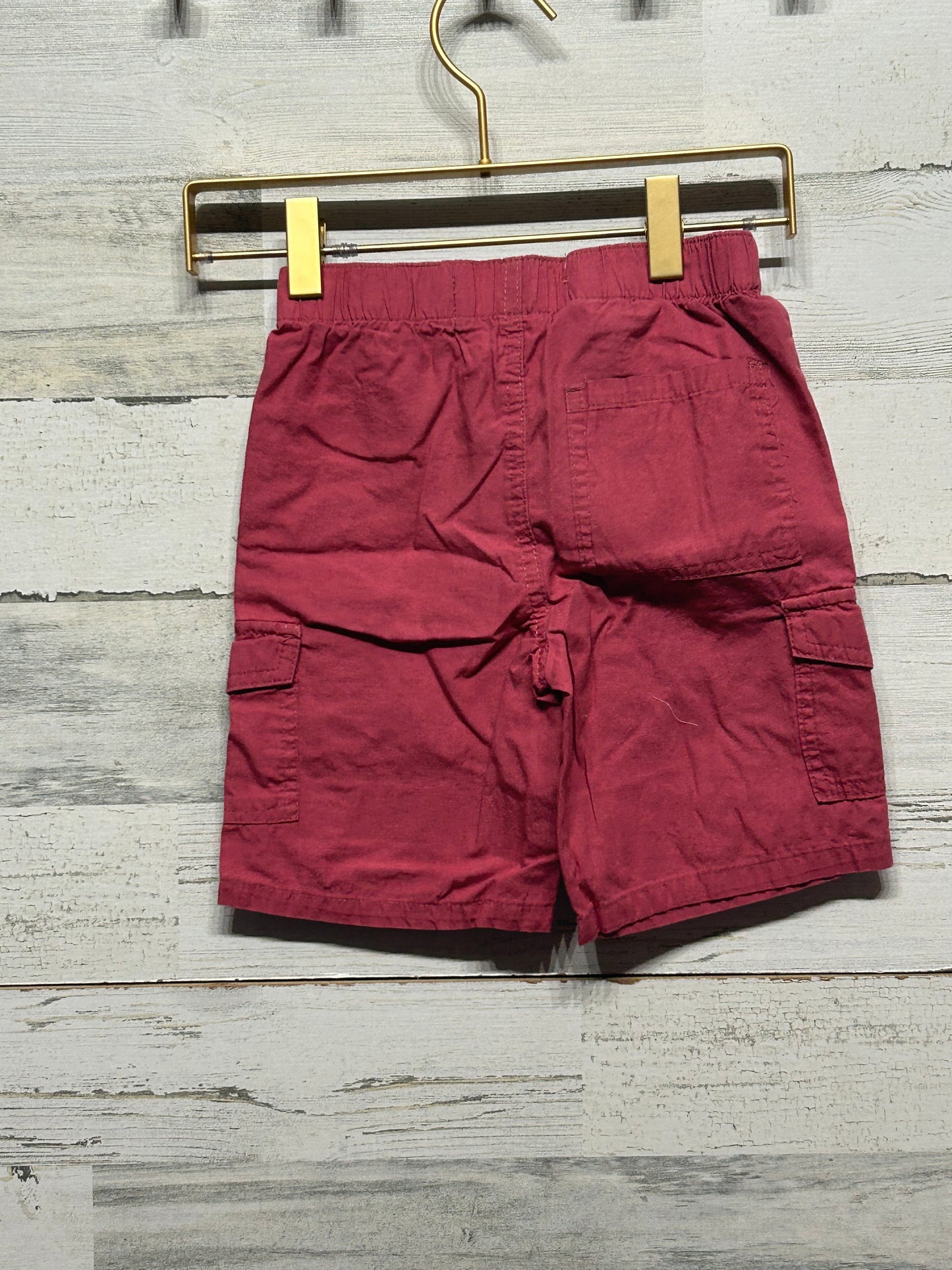 Boys Size 4 Free Planet Red Shorts - Good Used Condition