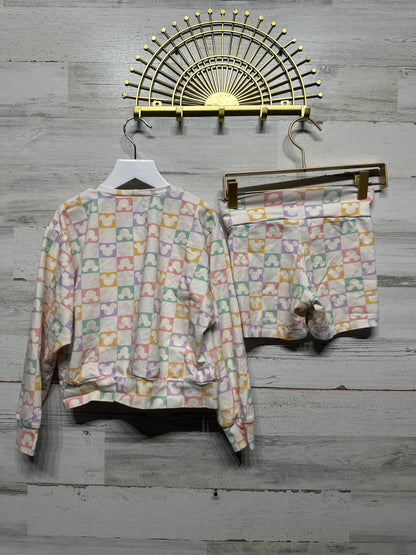 Happy Harlow - Handmade Disney Mickey Outfit Set - Girls Size 8 - Very Good Used Condition