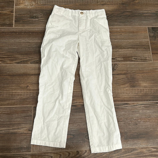 Boys Size 6 Polo Ralph Lauren White Pants - Good Used Condition