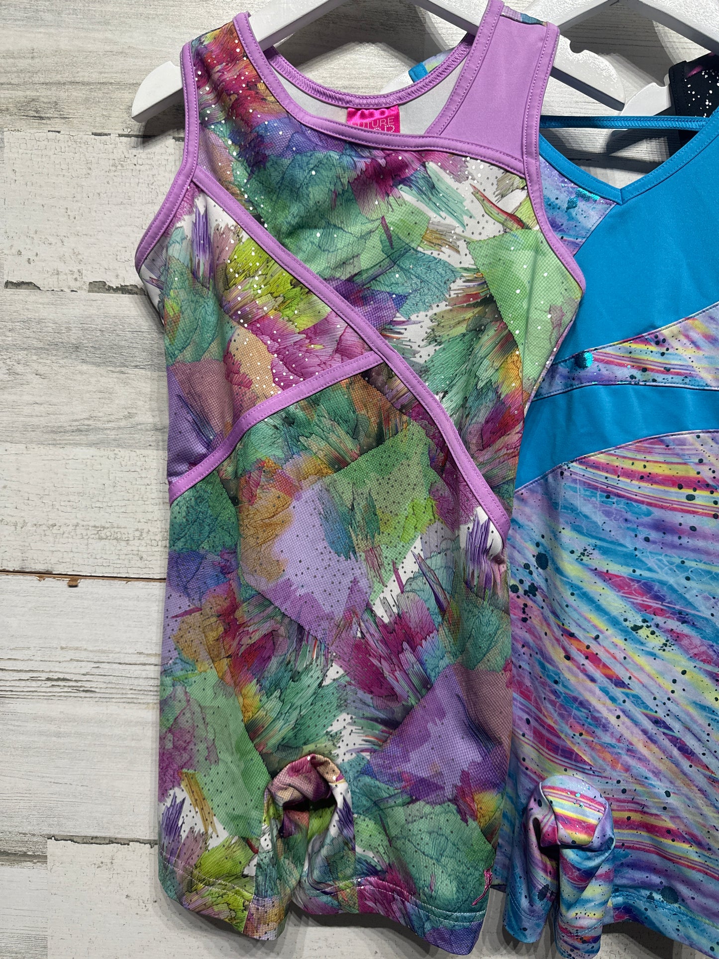 Dancewear Unitard Lot - Capezio Future Star - Girls Size Small - VGUC