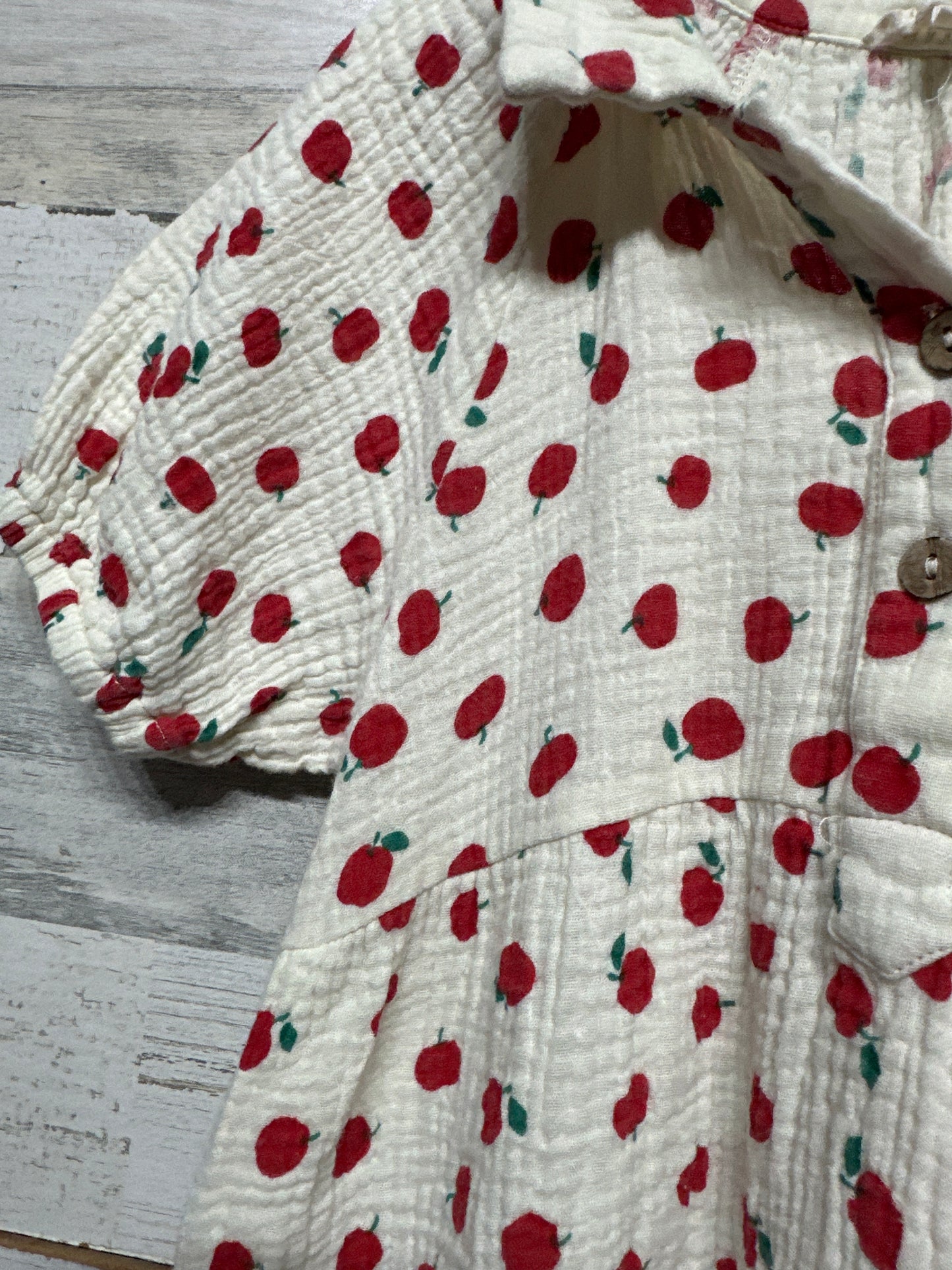 Hayden Girls Size Small Apples Dress VGUC