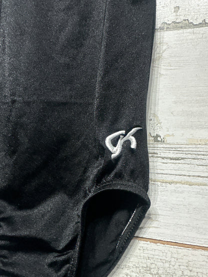 Medium Child (7/8) GK Black Leotard - Very Good Used Condition
