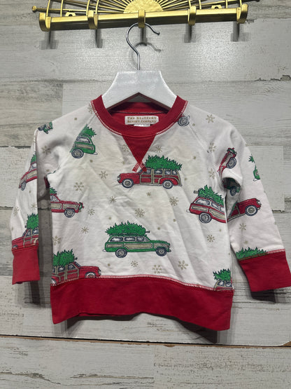 Boys Preowned Size 6-12m TBBC Holiday Crewneck -Play Condition**