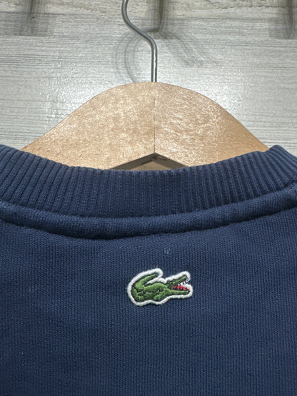 Boys Size 3 Lacoste Navy Sweatshirt - Very Good Used Condition