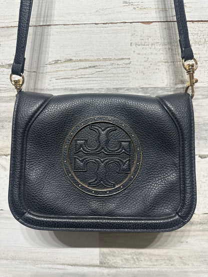ToryBurch Crossbody Black Leather Purse - Good Used Condition