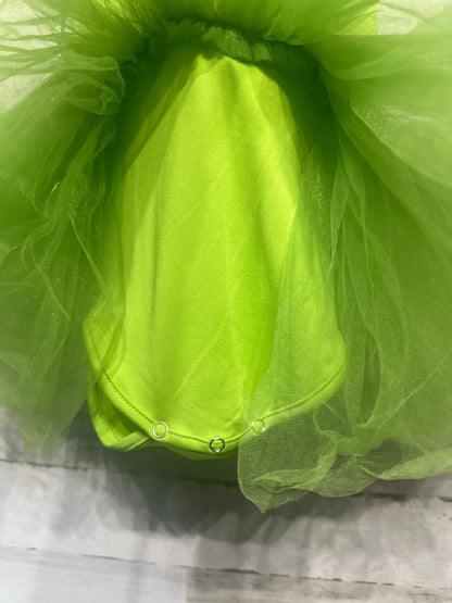 Girls Size 6Y iloveplum Green Tutu Skirted Leotard - Play Condition**