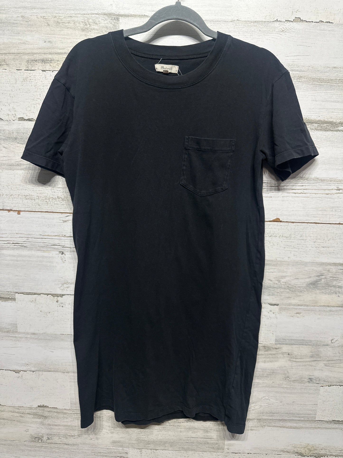 Women's Size Small Madewell Black T-Shirt Dress - Good Used Condition