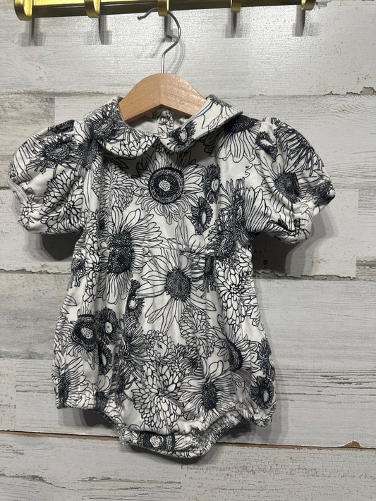 Girls Preowned Size 2t Kate Quinn Floral Bubble - Very Good Used Condition