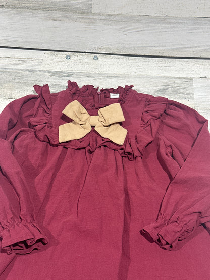 Bow Dress - SHEIN- Girls Size 7 - Very Good Used Condition