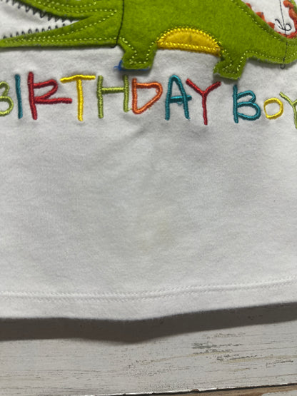 Boys Size 12-18m Mud Pie Birthday Boy Appliqué Tee - Play Condition**