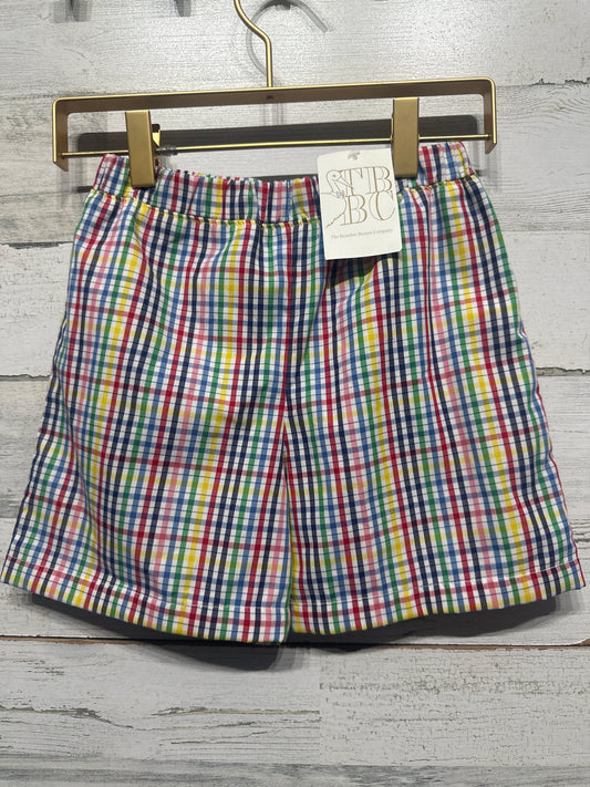 Boys New Size 6 The Beaufort Bonnet Company Paintset Plaid Shelton Shorts - New With Tags