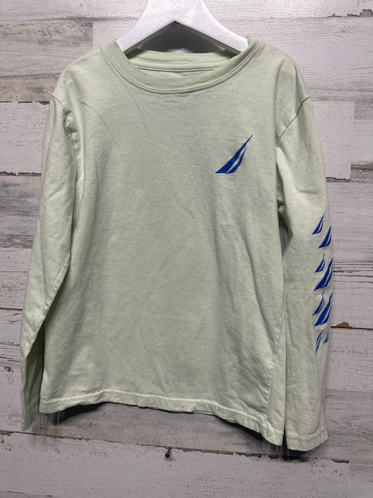 Boys Size 8 / Small Nautica Long Sleeve Shirt - Very Good Used Condition