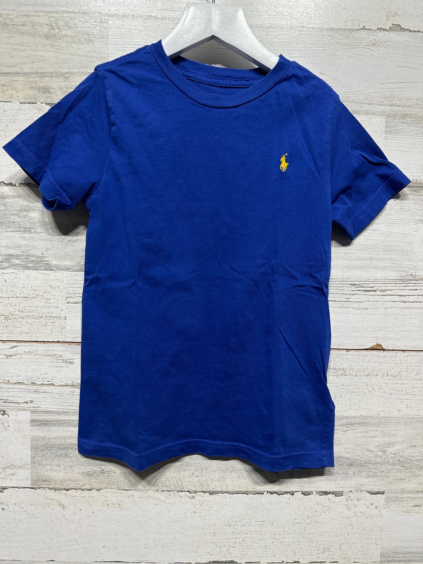 Boys Size 6 Polo Ralph Lauren Blue Tee - Play Condition**