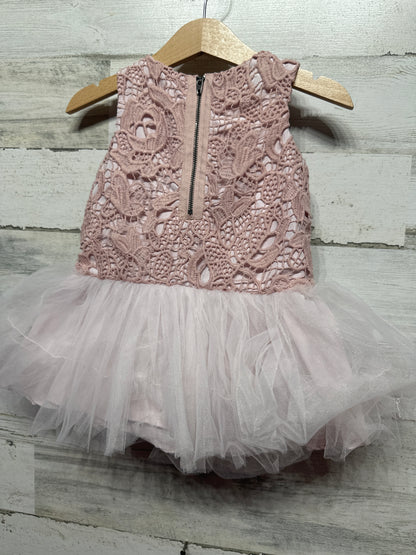 Girls Size 18m Pippa & Julie Lace Dress - Good Used Condition