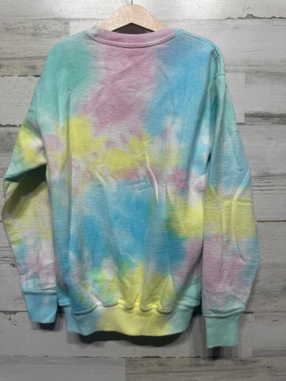Girls Preowned Size Youth Medium Walt Disney World Tie Dye Sweatshirt - Good Used Condition