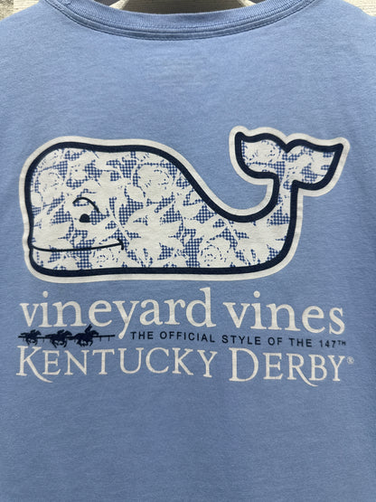 Size 5 Vineyard Vines Kentucky Derby T-Shirt - Very Good Used Condition