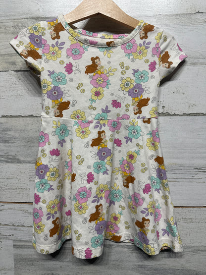 Disney Princess Belle 2T Dress GUC