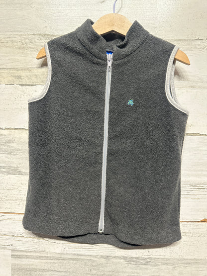 Size 5 J. Bailey Grey Fleece Zip Up Vest - Good Used Condition*