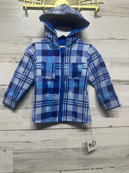 Size 18-24m Birdie Bean Fleece Lined Bamboo Hoodie Jacket - New With Tags