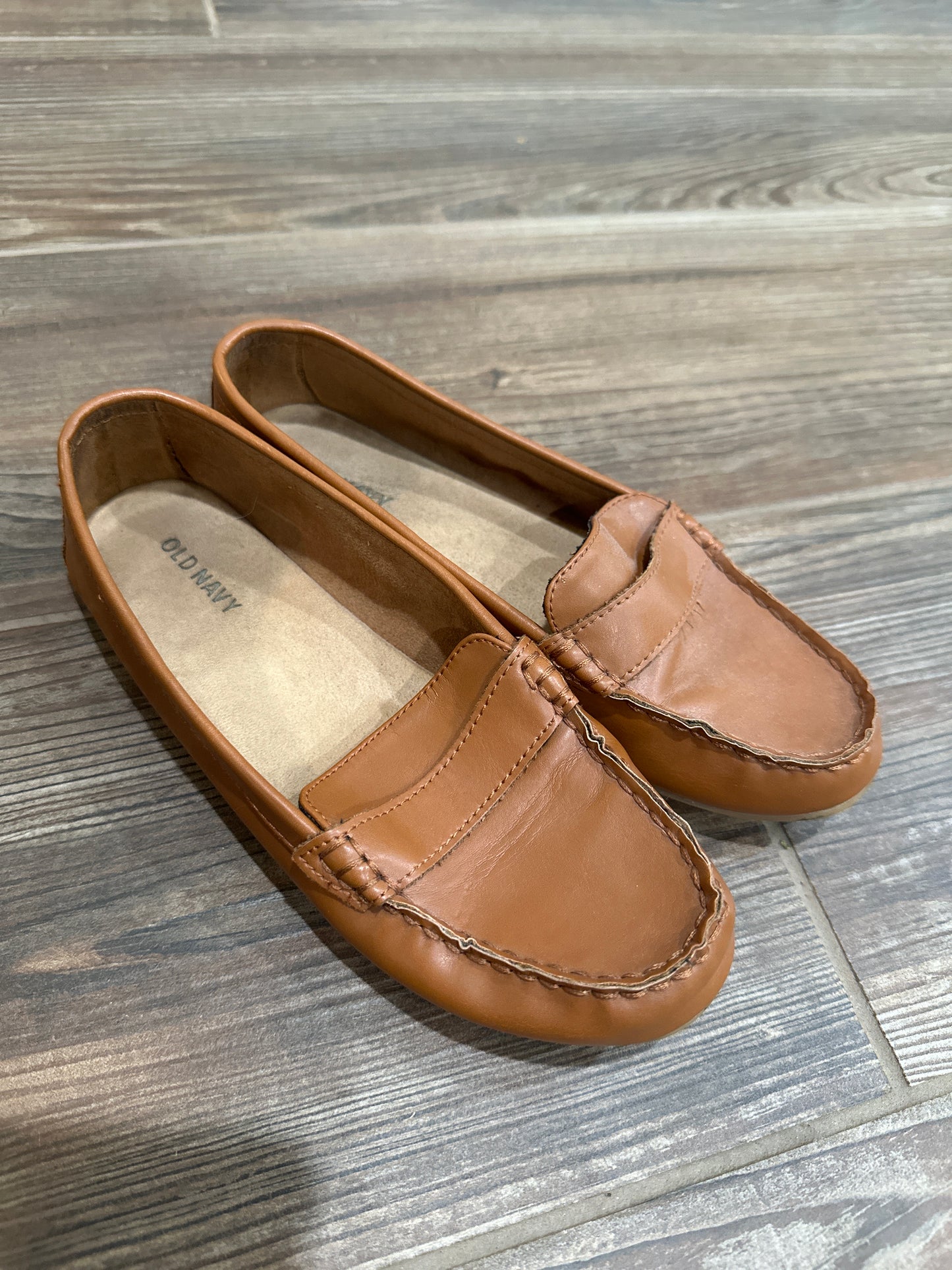 Women’s Size 7 Old Navy Brown Loafer Shoes - Good Used Condition