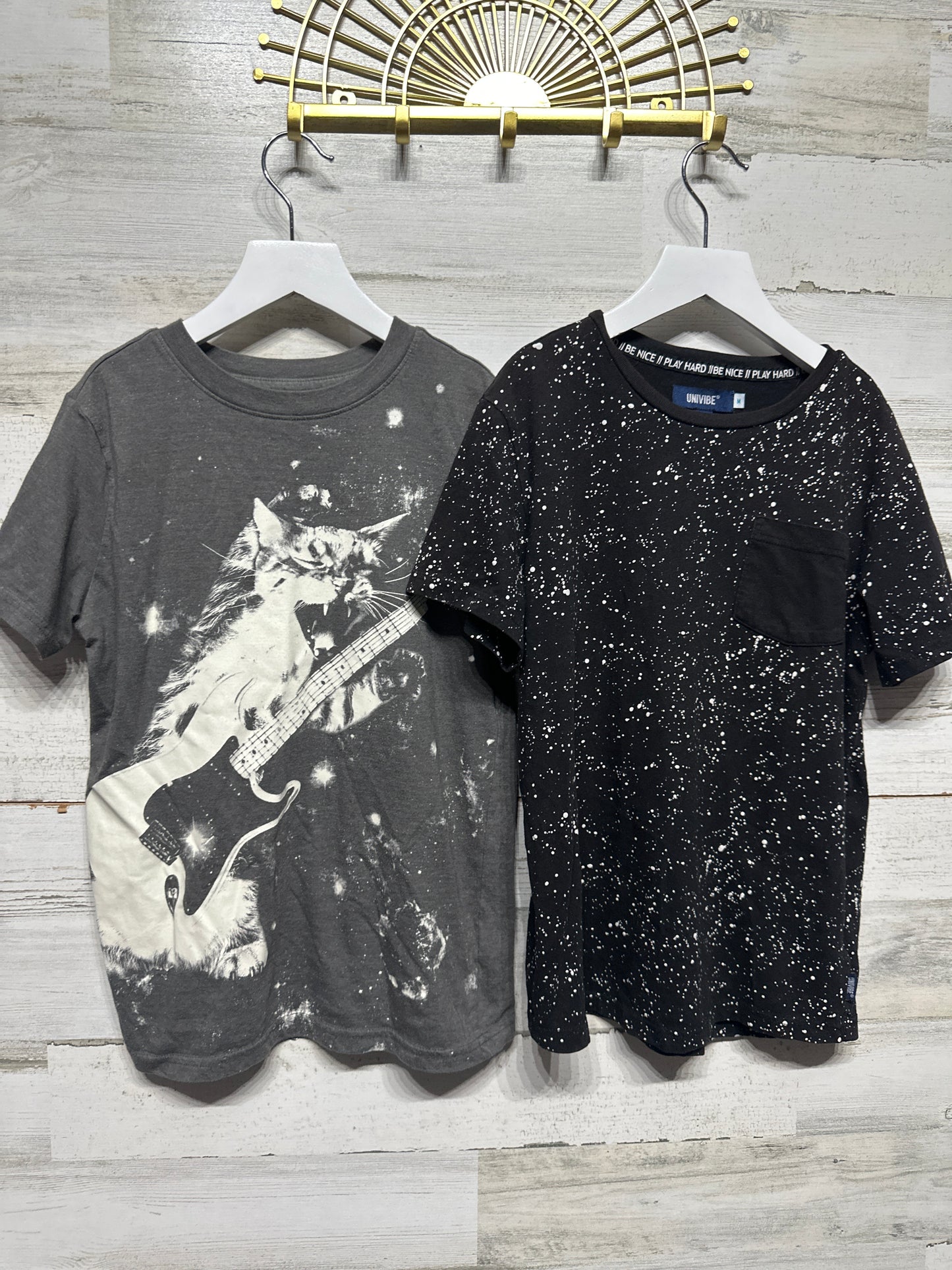 Univibe and Cat and Jack T-Shirts - 2 pieces - Boys Size Medium 8-10 - Good Used Condition