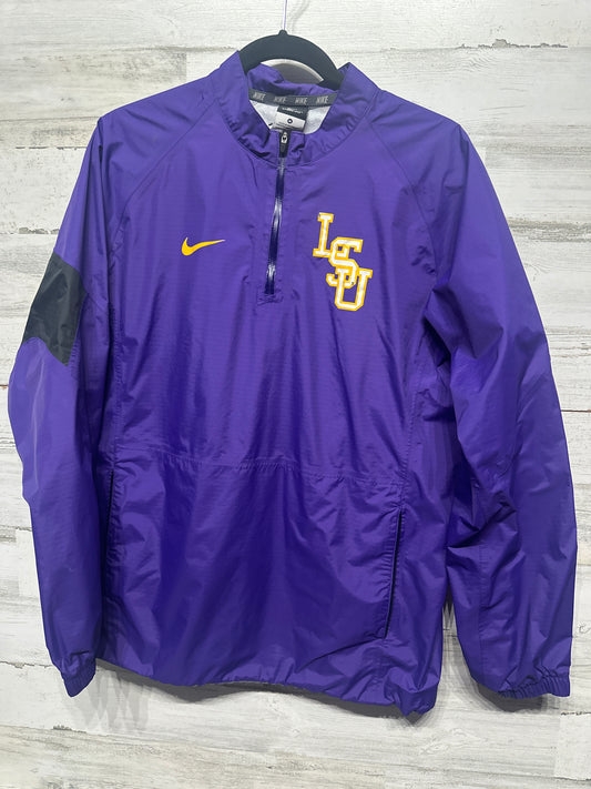 Women's Size Medium Storm Fit Nike LSU Lightweight Rain Pullover - Good Used Condition*