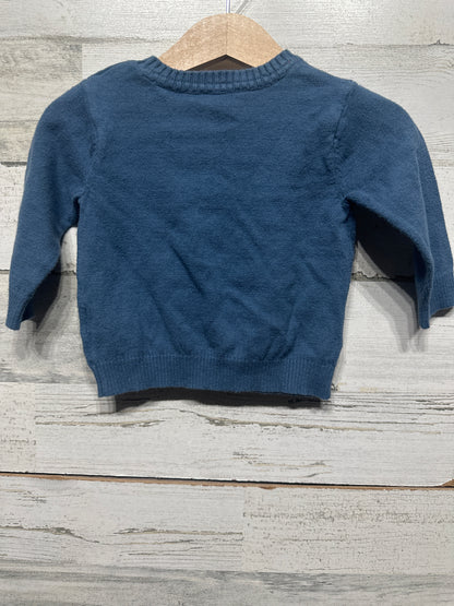 Boys Preowned Size 6m Carter’s Fox Sweater - Good Used Condition