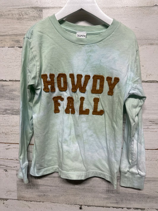 Boys Size 5 Swank Hand Dyed Howdy Fall Shirt - Good Used Condition