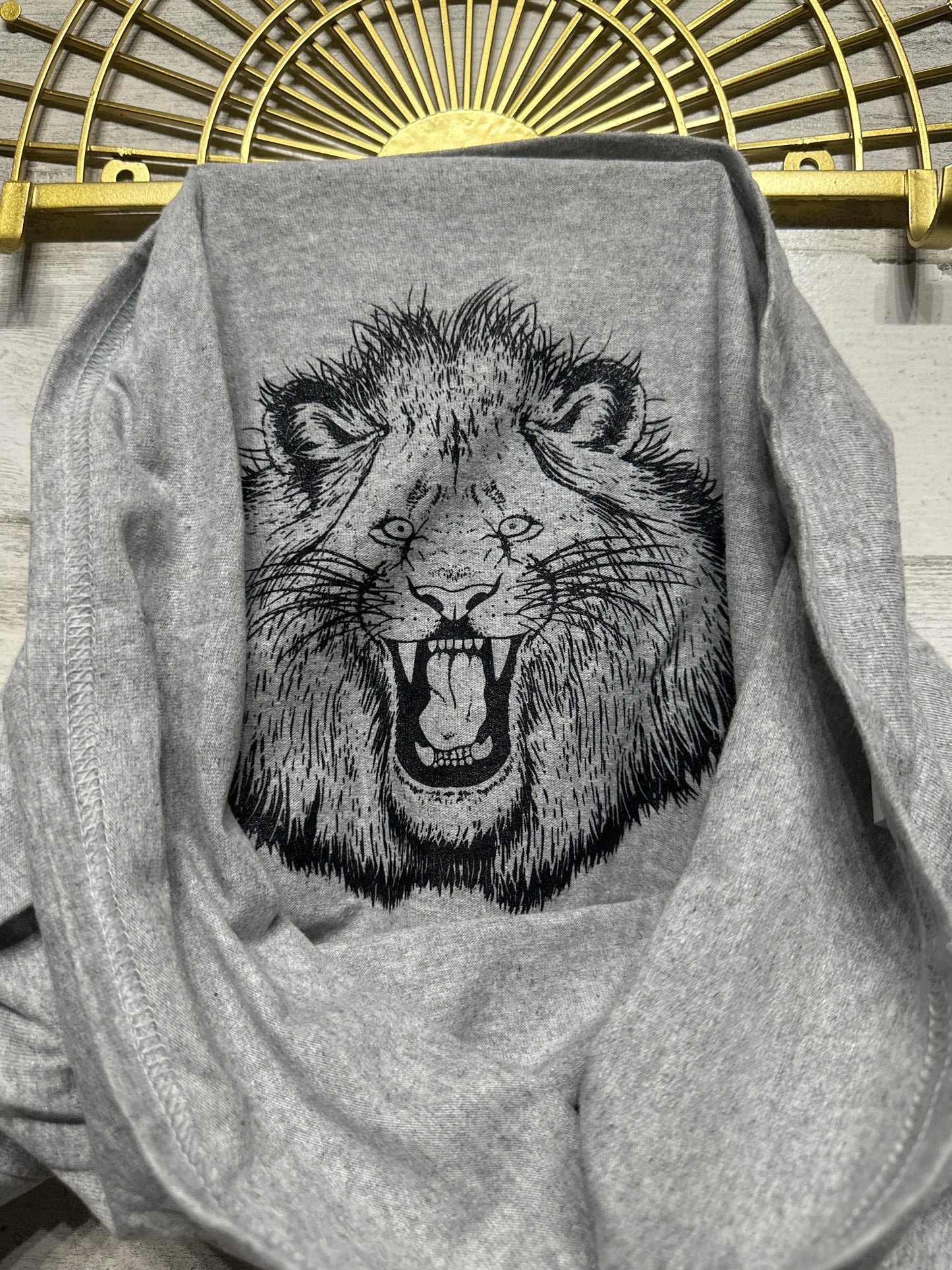 Boys Size Youth Small (Fits 7-8) Ask Me About My Roar TShirt - Very Good Used Condition