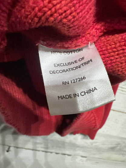 Boys Size 5-6 Kapital K Red Sweater - Good Used Condition