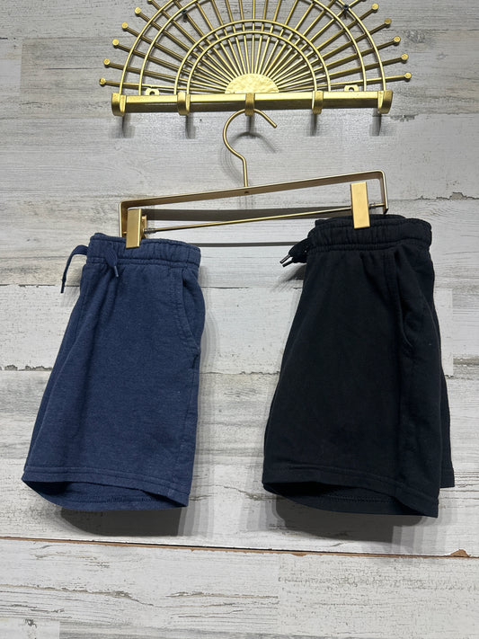 Boys Size 4-5 XS Cat & Jack Shorts (2 Pieces) - Navy and Black - Good Used Condition