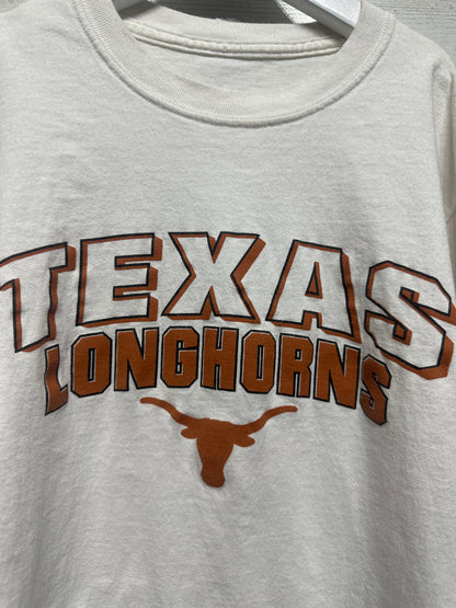 Adult Size Small Texas Longhorns Long Sleeve Shirt - Good Used Condition