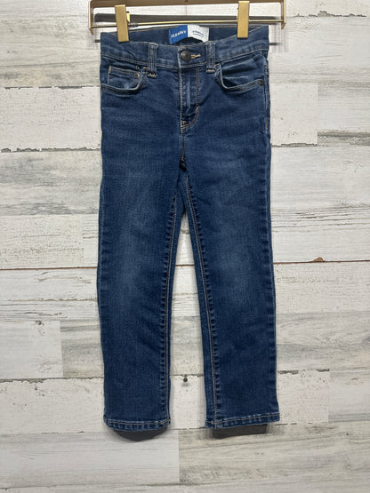 Size 5t Old Navy Straight Adjustable Waist Jeans - Very Good Used Condition
