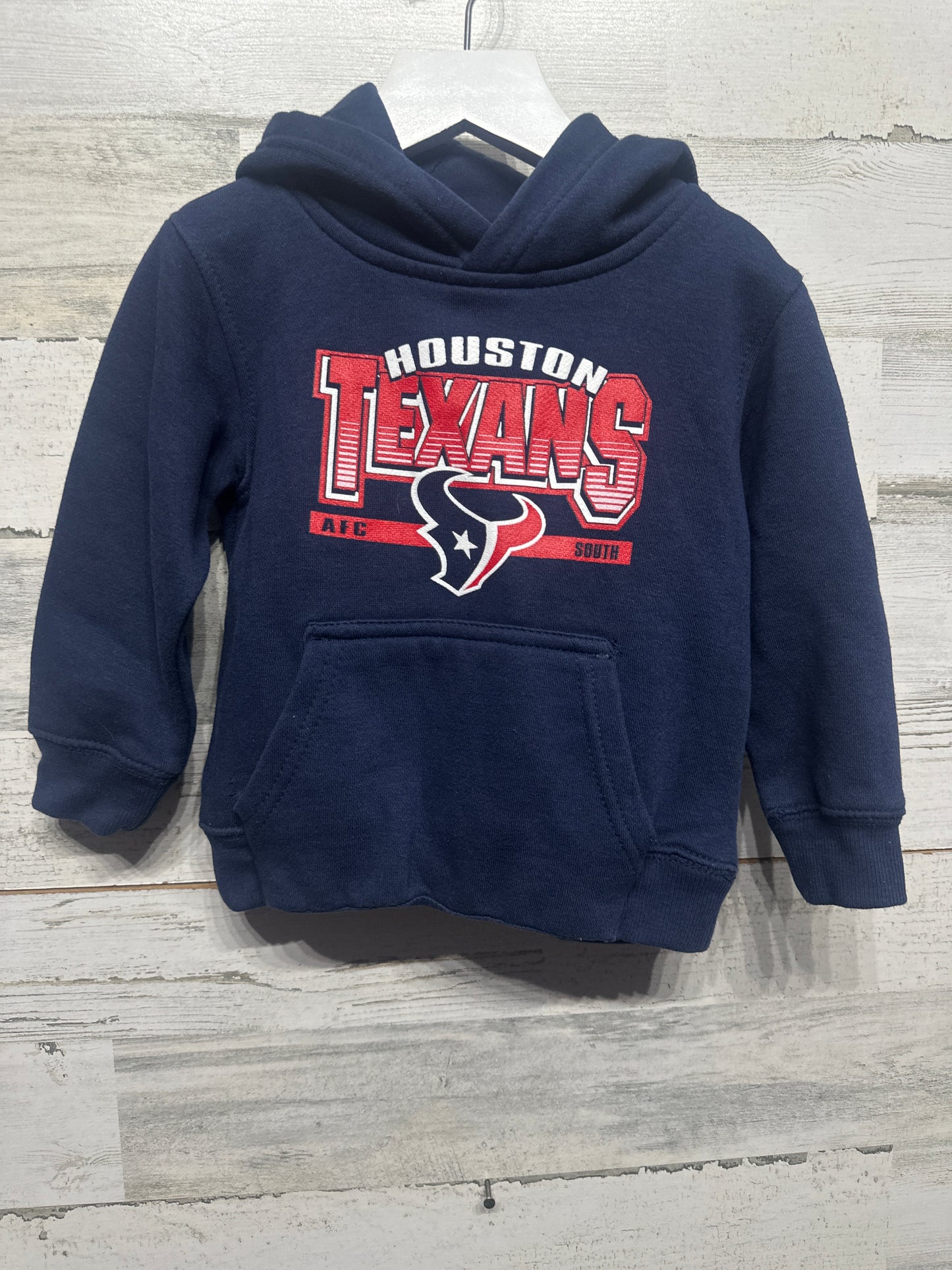 Houston Texans Football Hoodie - Toddler Size 2t - Very Good Used Condition
