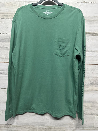 Vineyard Vines Men’s Medium Green Long Sleeve Shirt VGUC