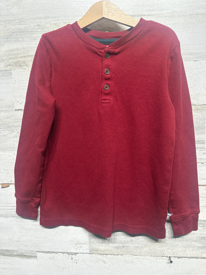 Boys Size 7-8 Medium Tommy Bahama Long Sleeve Henley Shirt  - Very Good Used Condition