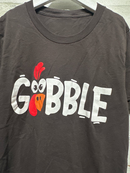 Boys Preowned Size Large Gobble T-Shirt - Good Used Condition