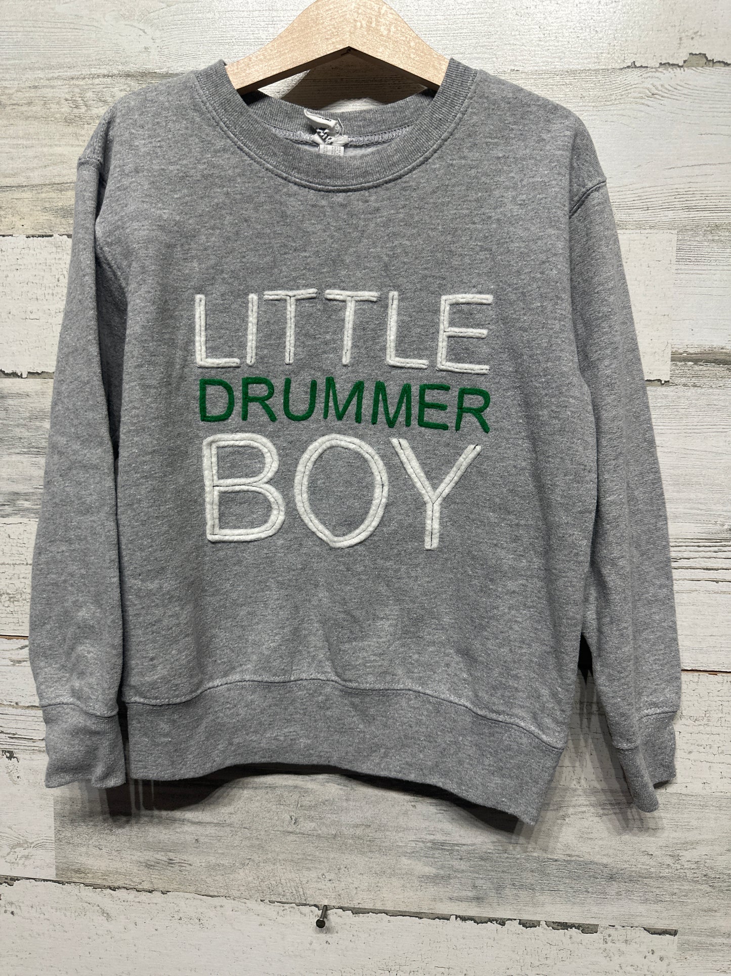 Size 5/6 Swank Little Drummer Boy Sweatshirt - Good Used Condition*