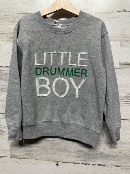 Size 5/6 Swank Little Drummer Boy Sweatshirt - Good Used Condition*